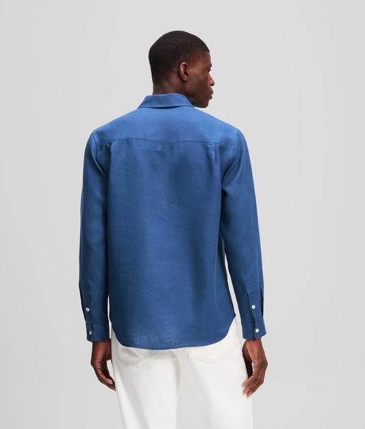 Classic Button-Down Blu Shirt