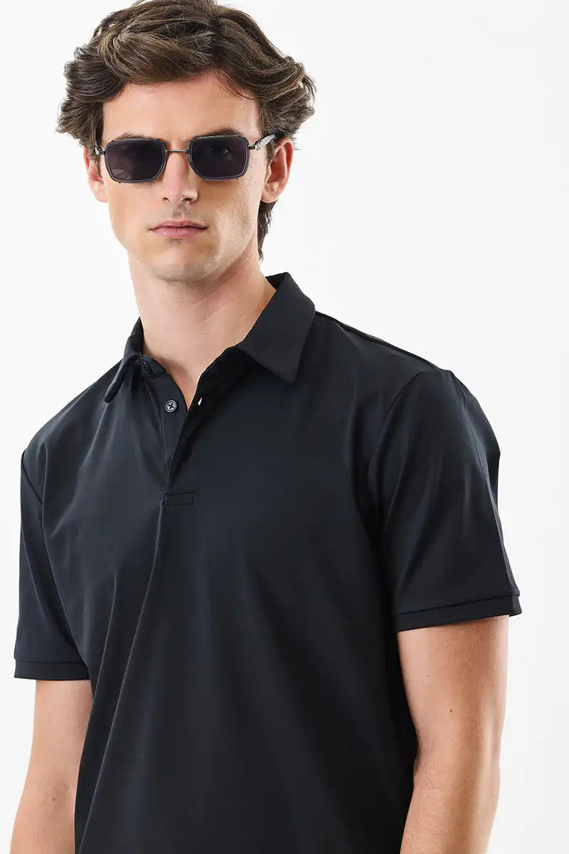 Regular Fit Stretch Polo T-Shirt