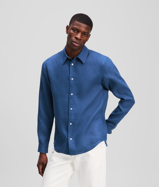 Classic Button-Down Blu Shirt