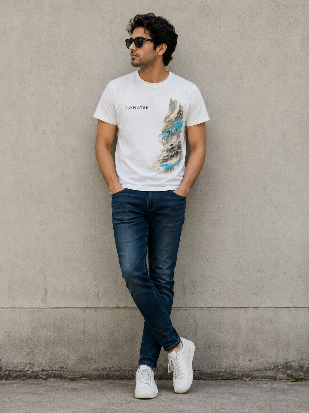 Ocean Stroke Regular Fit T-Shirt