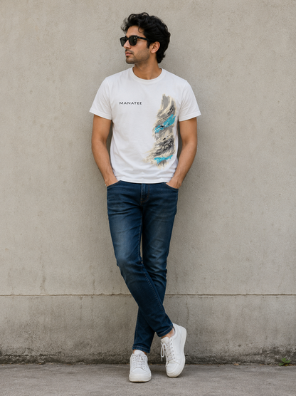 Ocean Stroke Regular Fit T-Shirt