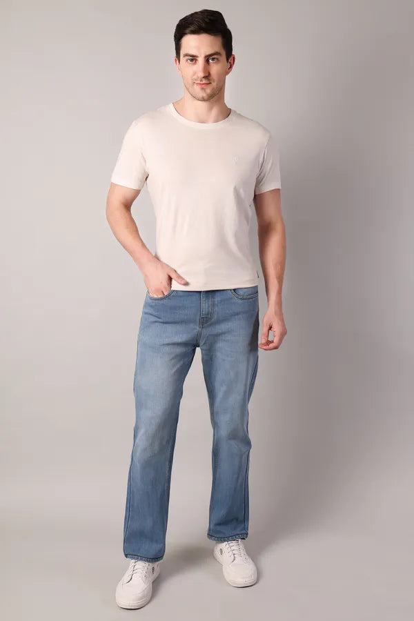 Soft Core Blue Regular Fit Jeans
