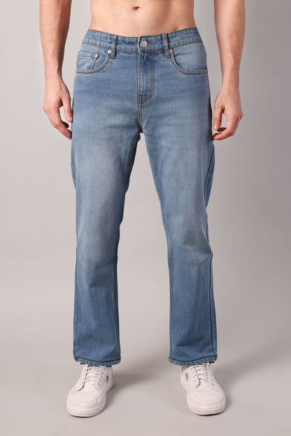 Soft Core Blue Regular Fit Jeans