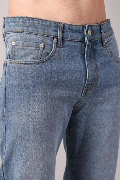 Soft Core Blue Regular Fit Jeans