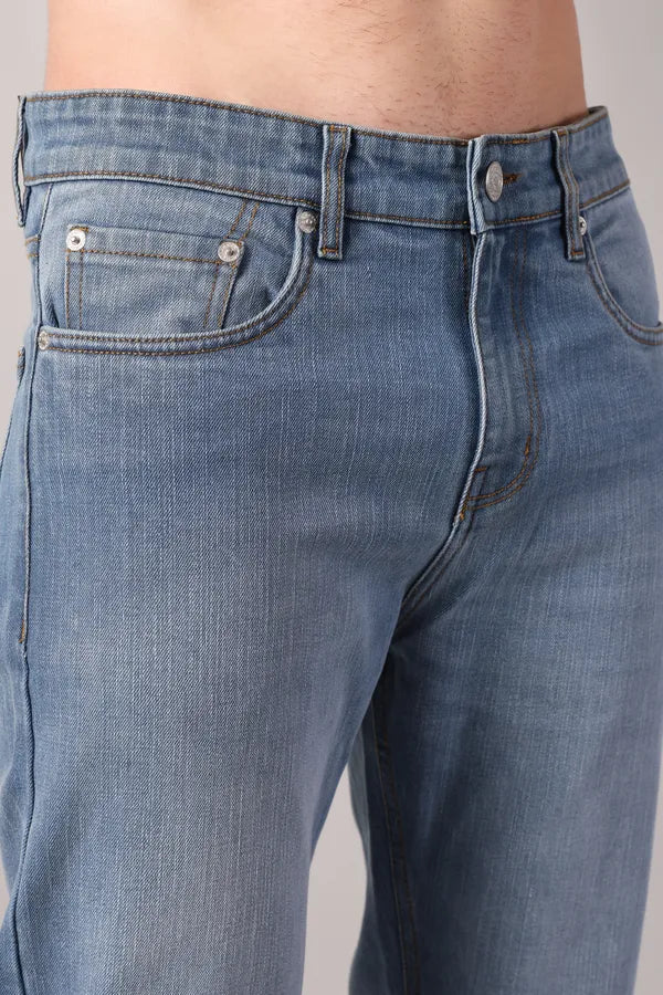Soft Core Blue Regular Fit Jeans
