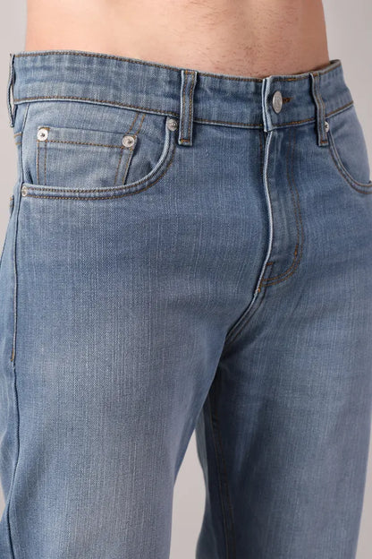 Soft Core Blue Regular Fit Jeans
