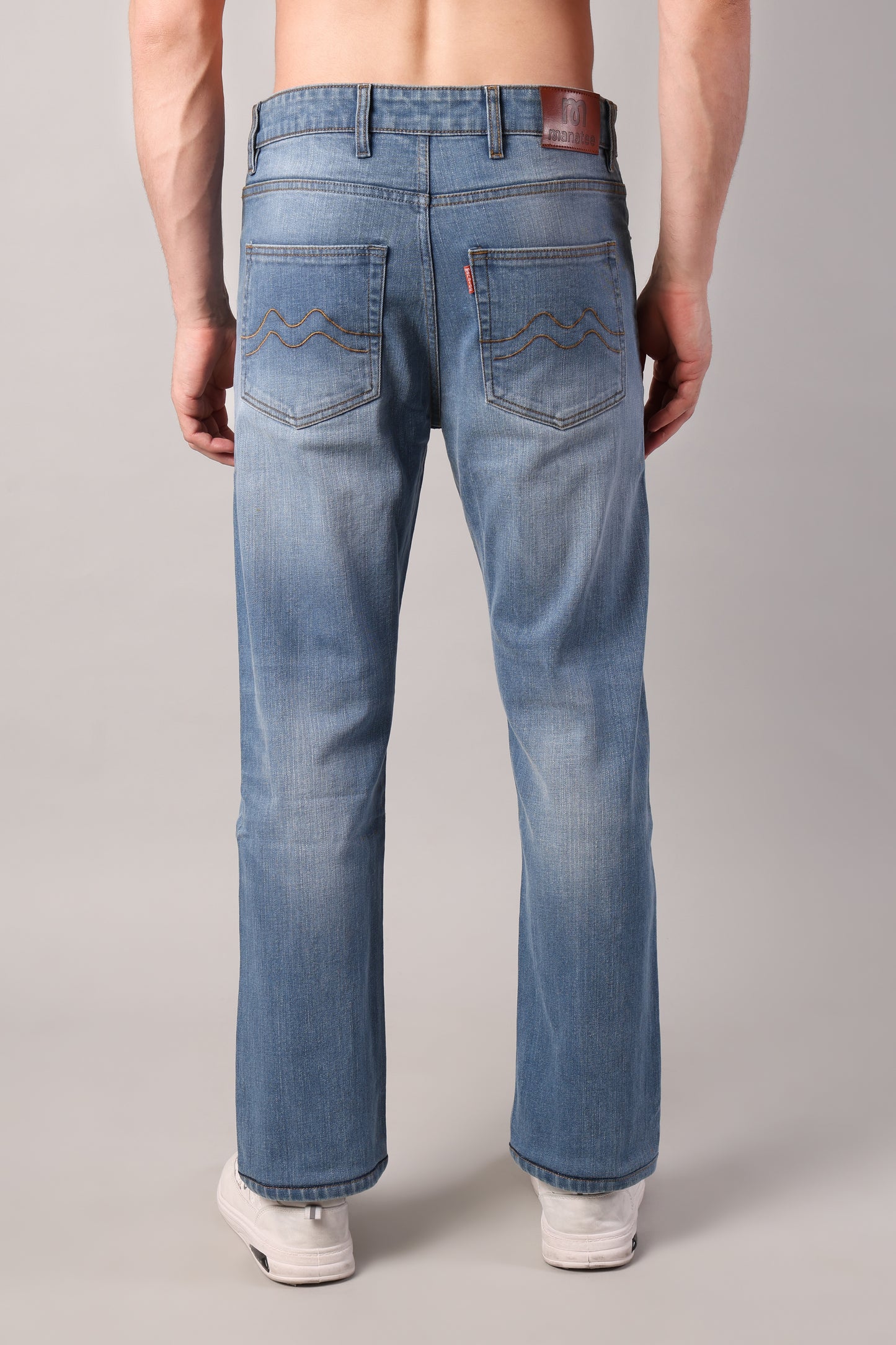 Soft Core Blue Regular Fit Jeans