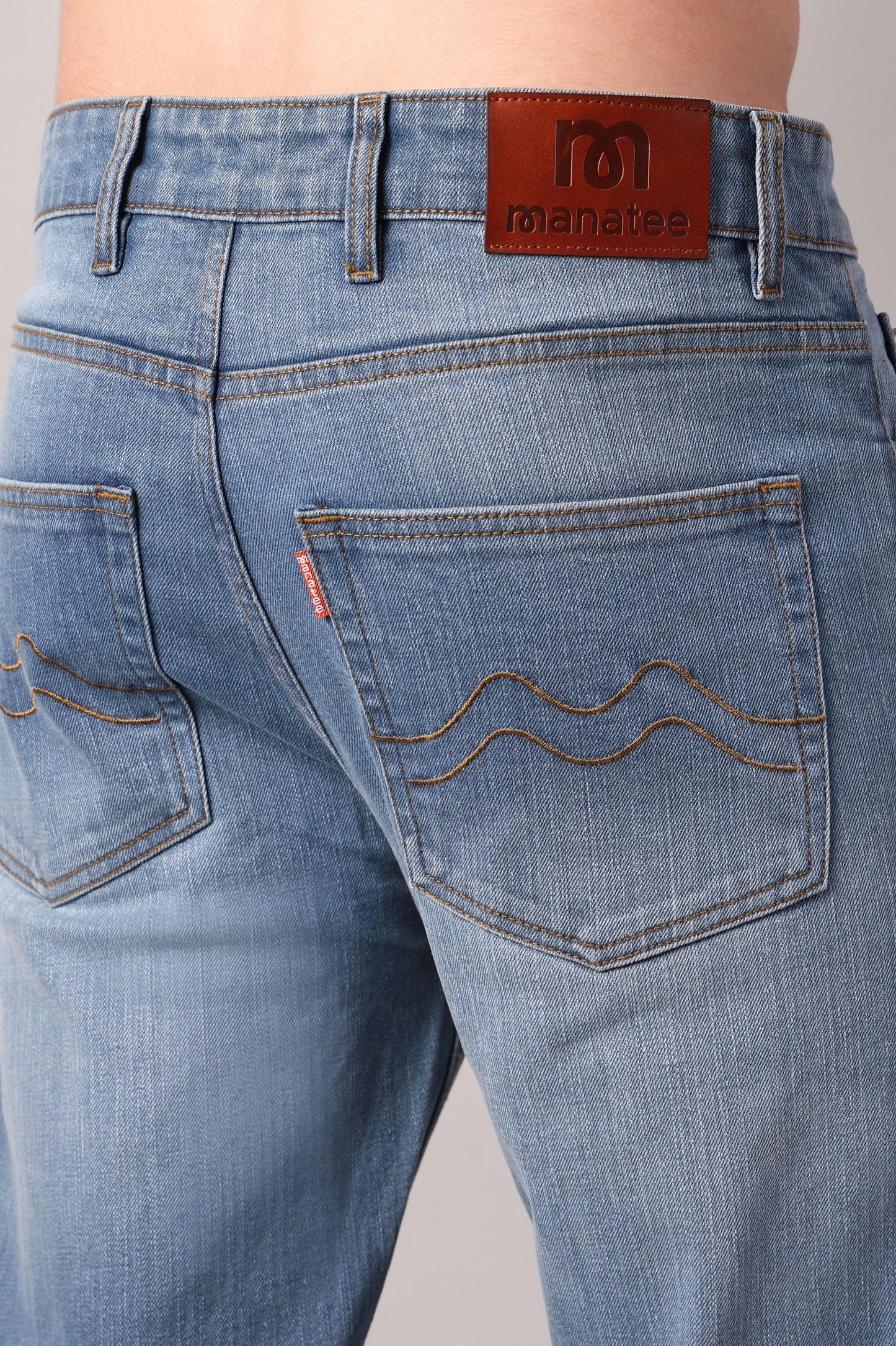 Soft Core Blue Regular Fit Jeans