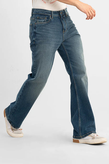 Blue Bootcut